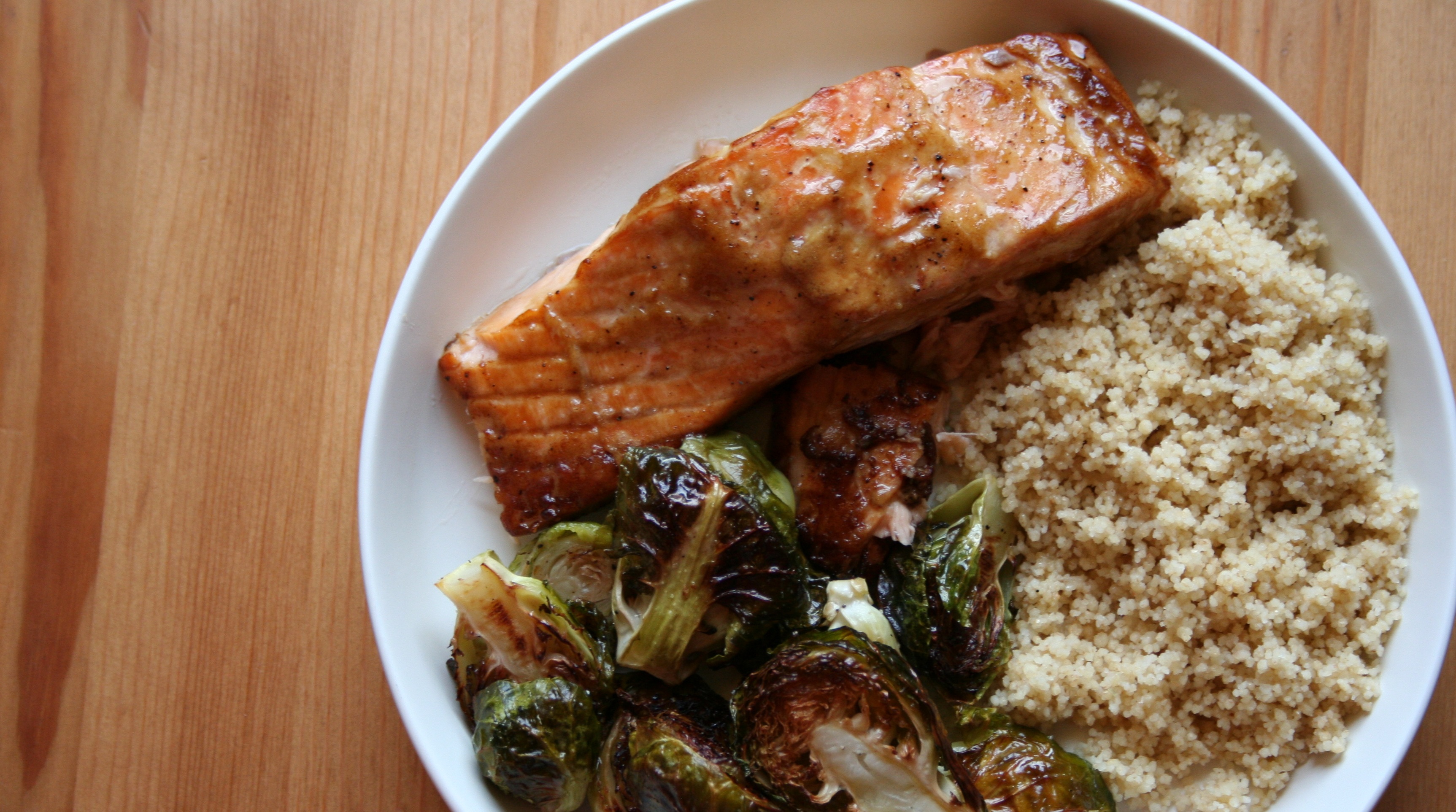 Soy-Dijon Baked Salmon