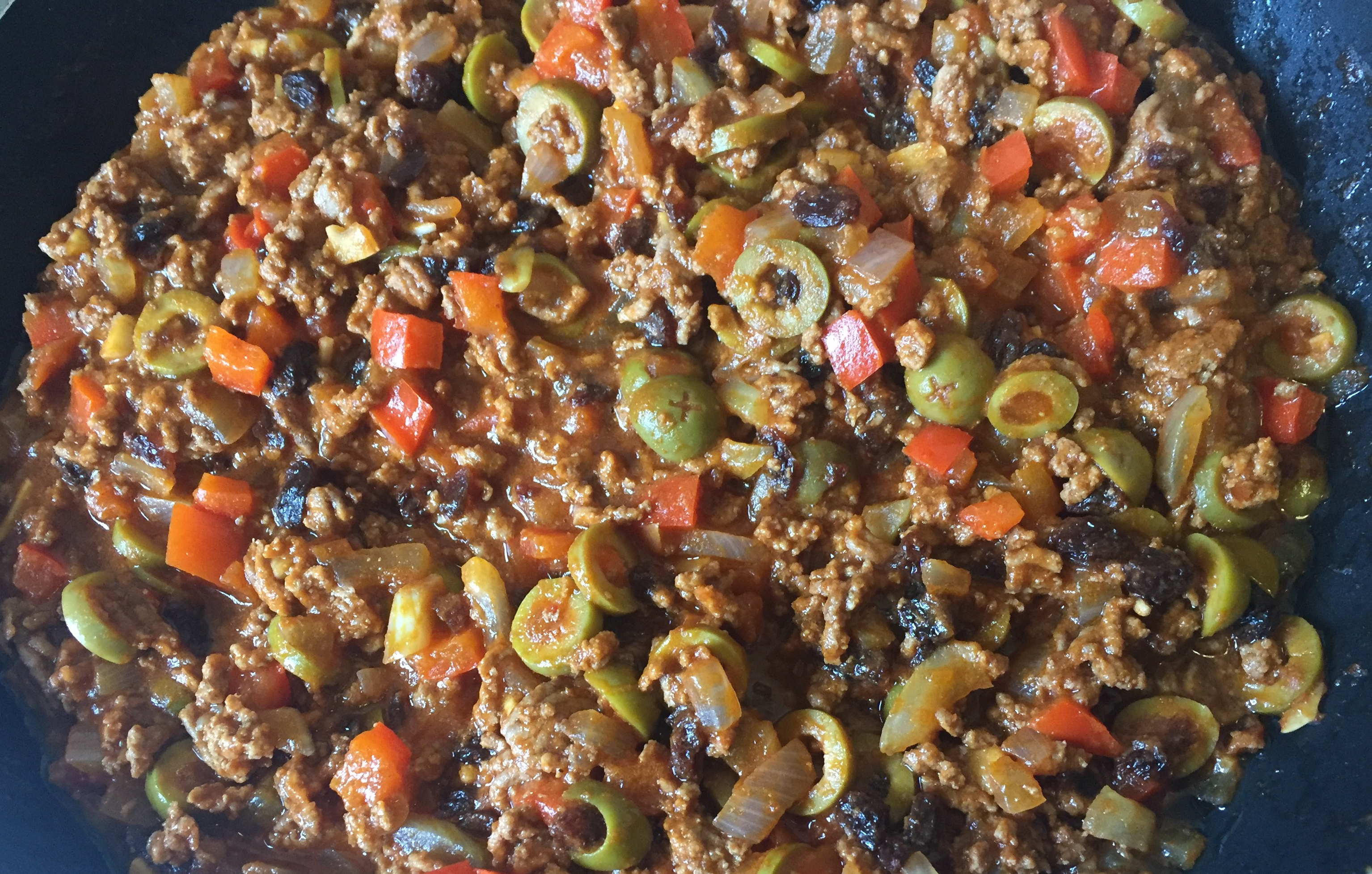 Finished Simmer Picadilla a la Habanera