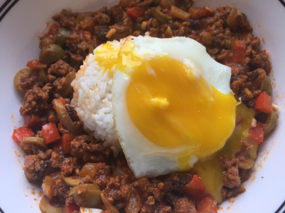 Picadilla a la Habanera Broken Yolk
