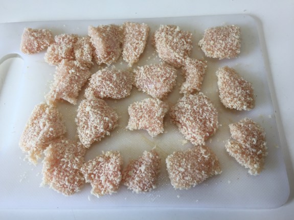 Panko breaded chicken